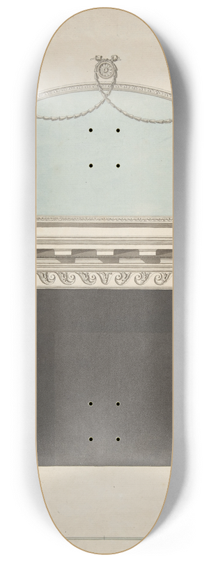John Yenn - Design for a Chimneypiece 8.25 inch art skate deck