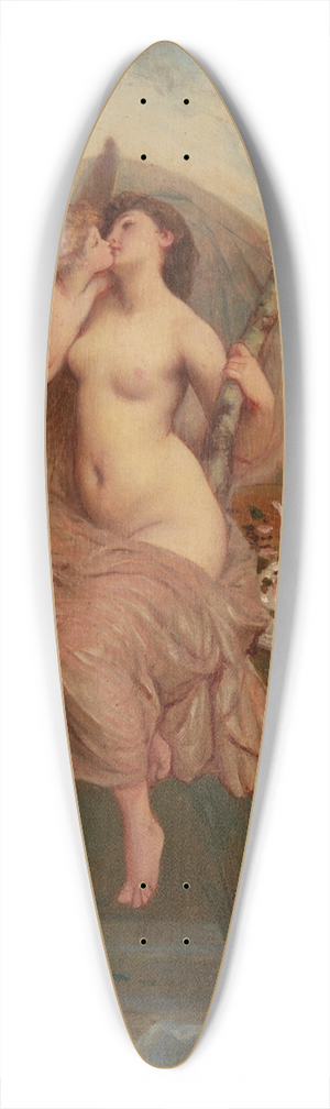 Henri-Pierre Picou - LAmour 39.3 inch art pintail longboard deck