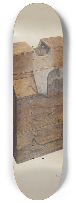 Amos C. Brinton - Liquor Carrier 8.25 inch art skate deck