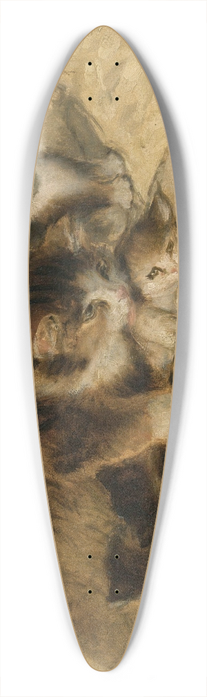 Henritte Ronner-Knip - Mothers Pride 39.3 inch art pintail longboard deck