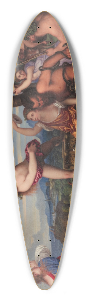Henry Bone - Bacchus and Ariadne 39.3 inch art pintail longboard deck