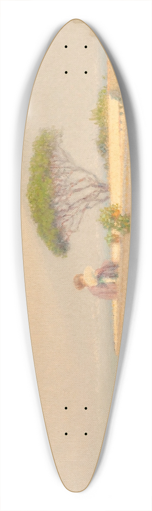 HenryBrokman - Terrasse De Lhtel Cocumella 39.3 inch art pintail longboard deck