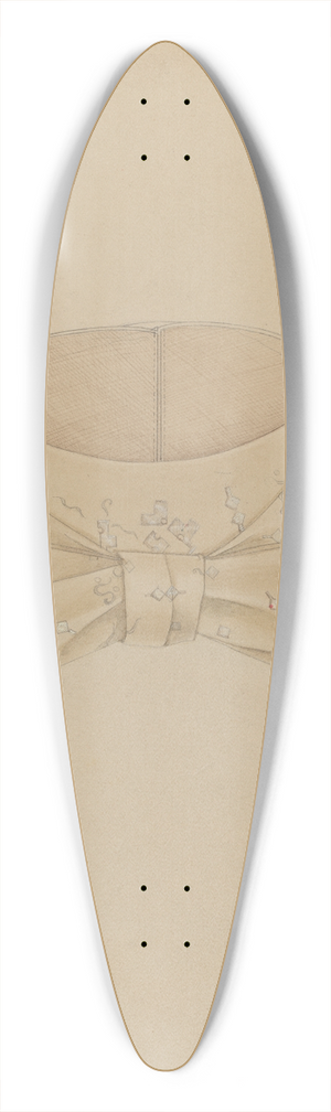 Henry De Wolfe - Collar 39.3 inch art pintail longboard deck