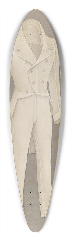 Henry De Wolfe - Sugar Merchants Suit 39.3 inch art pintail longboard deck