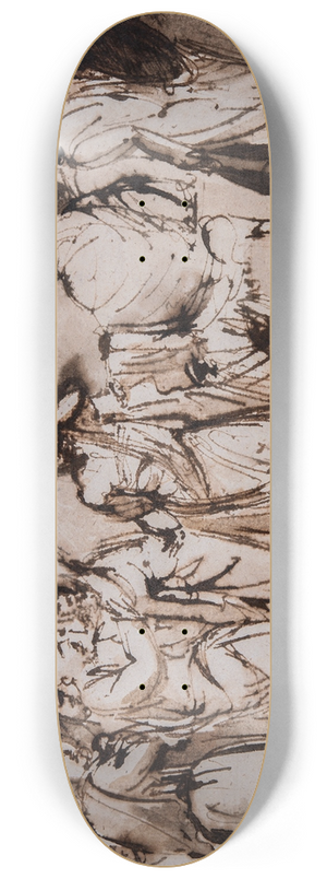 Jonas kerstrm - Elymas Struck Blind 8.25 inch art skate deck Jonas kerstrm - Elymas Struck Blind 8.25 inch art skate deck