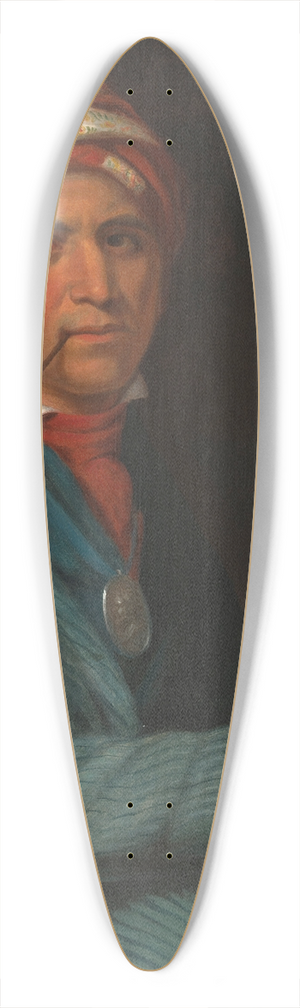 Henry Inman - Sequoyah 39.3 inch art pintail longboard deck