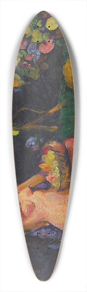 Henry Keller - Nude 39.3 inch art pintail longboard deck