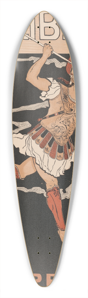 Henry Mayer - Scribners April 39.3 inch art pintail longboard deck