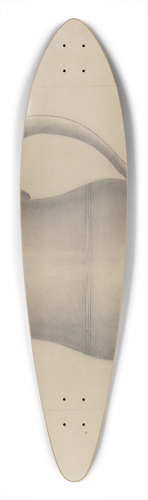 Henry Meyers - Pewter Mug 39.3 inch art pintail longboard deck