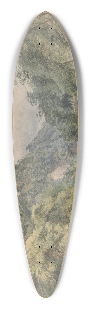 Henry Moore - High Tor, Matlock 39.3 inch art pintail longboard deck
