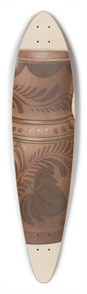 Henry Moran - Pitcher 39.3 inch art pintail longboard deck