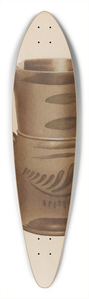 Henry Moran - Pitcher 39.3 inch art pintail longboard deck