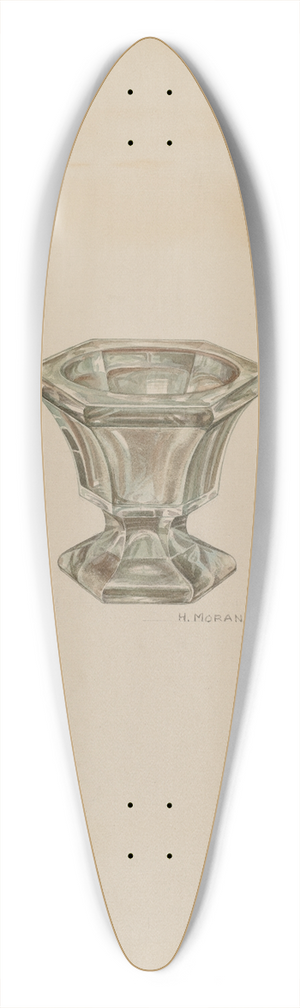 Henry Moran - Salt Dip 39.3 inch art pintail longboard deck