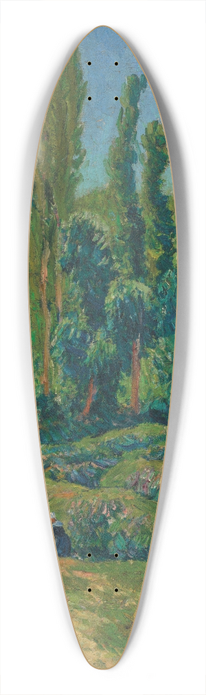 Henry Moret - Les laveuses 39.3 inch art pintail longboard deck