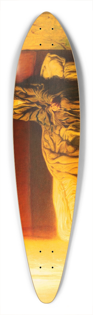 Henry Ossawa Tanner - The Annunciation 39.3 inch art pintail longboard deck