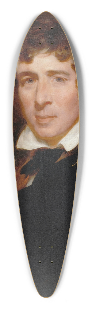 Henry Perronet Briggs - Charles Kemble 39.3 inch art pintail longboard deck