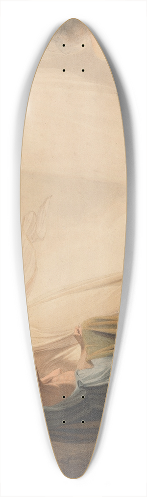Henry Pierce Bone - Incantation Scene 39.3 inch art pintail longboard deck