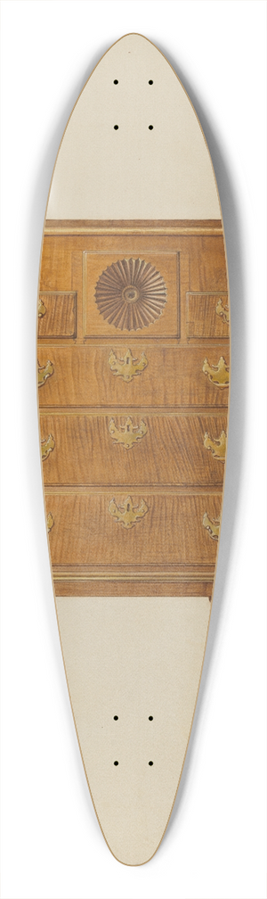 Henry Tomaszewski - Lowboy 39.3 inch art pintail longboard deck