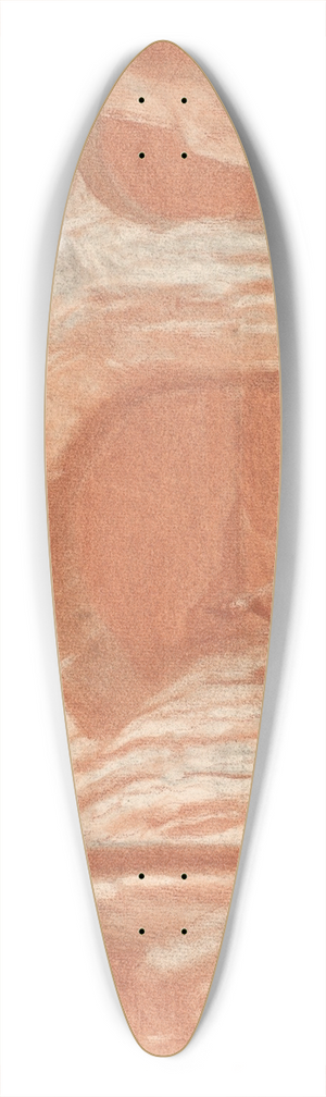 Herbert Crowley - Figures Resting by a Cave 39.3 inch art pintail longboard deck