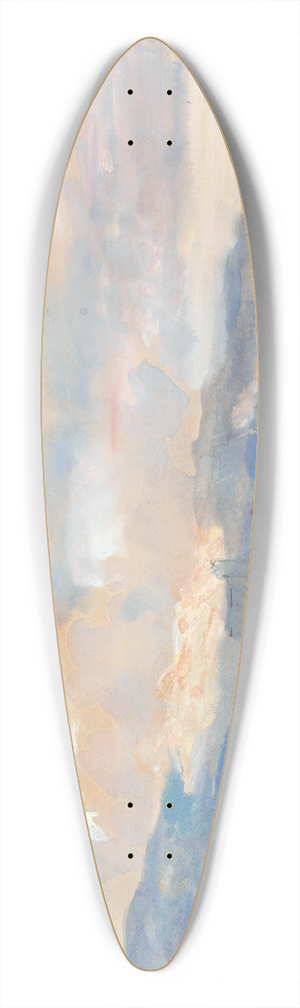 Hercules Brabazon Brabazon - View of Nice 39.3 inch art pintail longboard deck