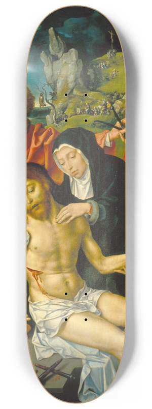 Joos Van Cleve - Lamentation of Christ 8.25 inch art skate deck