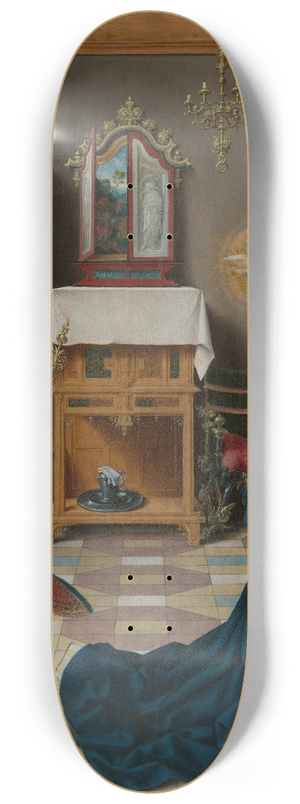 Joos Van Cleve - The Annunciation 8.25 inch art skate deck