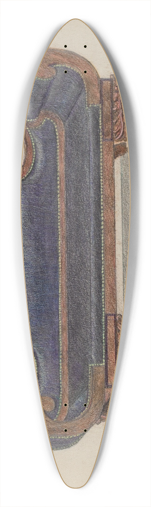 Herman Bader - Sofa 39.3 inch art pintail longboard deck