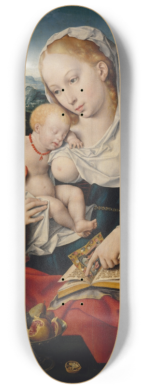 Joos Van Cleve - Virgin and Child 8.25 inch art skate deck