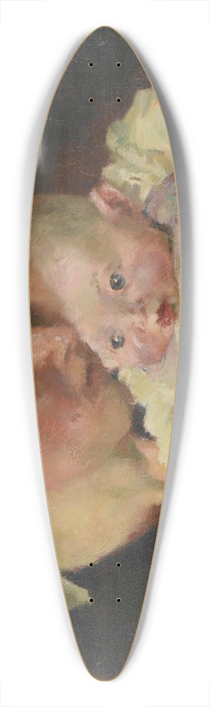 Hermann Groeber - Mutter mit Kind 39.3 inch art pintail longboard deck