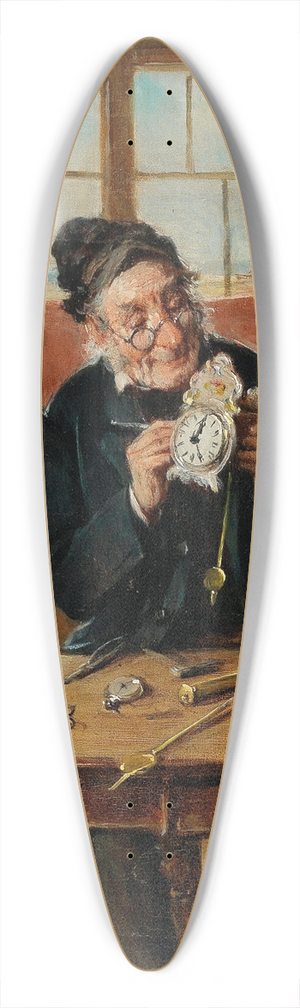 Hermann Kern - The Watchmaker 39.3 inch art pintail longboard deck