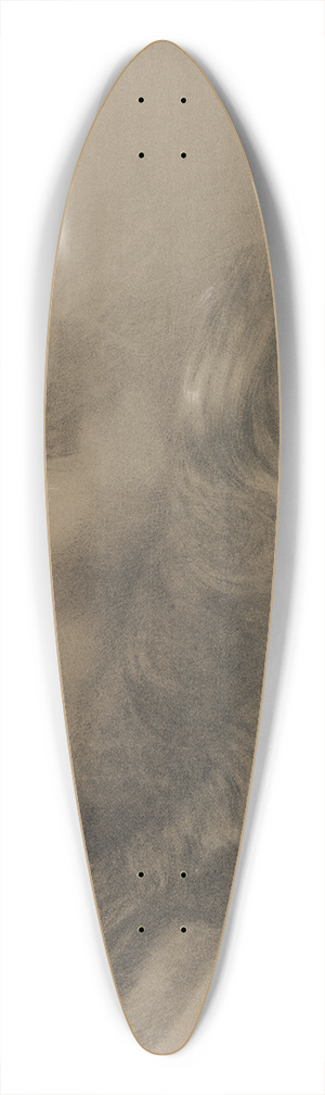 Hermann Pistor - Bildnis eines Mannes im Profil nach links 39.3 inch art pintail longboard deck