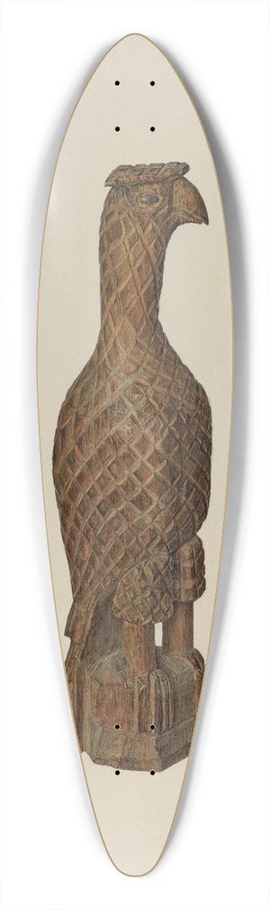 Hester Duany - Eagle 39.3 inch art pintail longboard deck