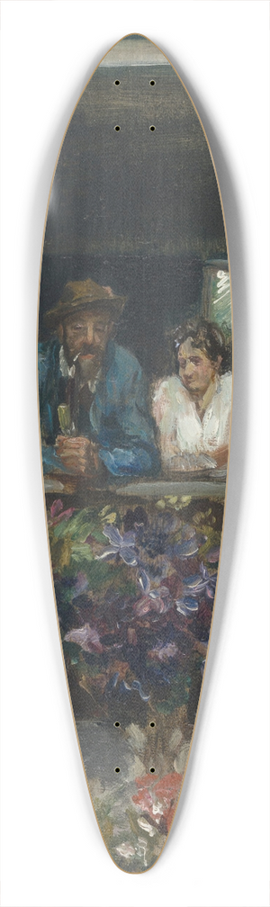 Hiasl Maier-Erding - Feierabend 39.3 inch art pintail longboard deck