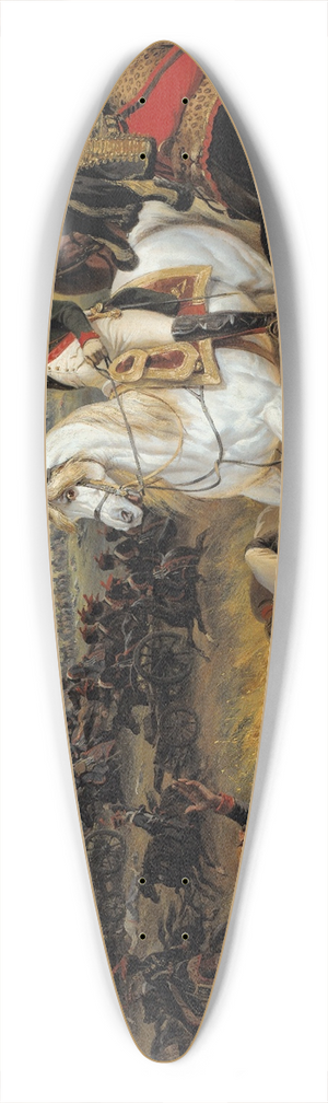 Hippolyte Bellang - Napoleon In Wagram 39.3 inch art pintail longboard deck