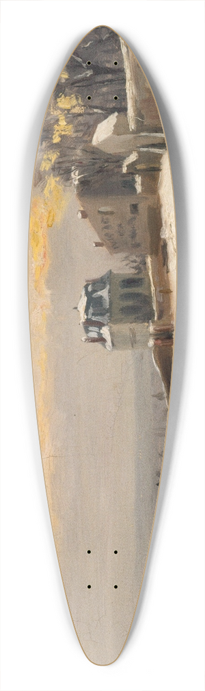 Hippolyte Camille Delpy - Neige  Montmartre 39.3 inch art pintail longboard deck