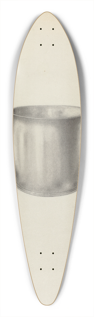 Holger Hansen - Silver Beaker 39.3 inch art pintail longboard deck