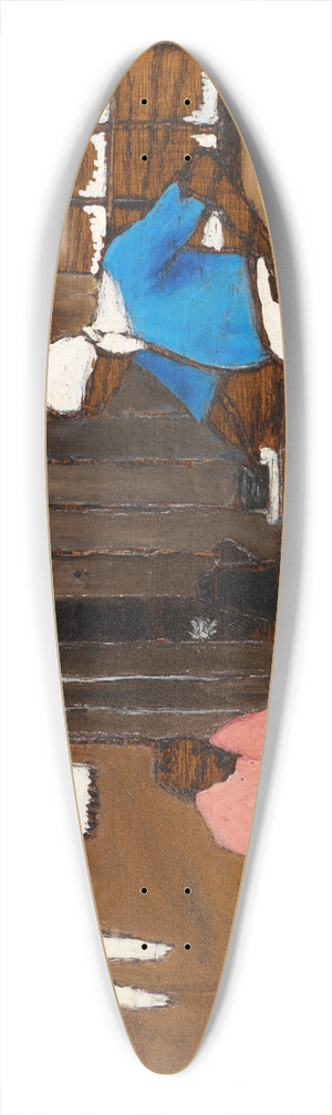 Horace Pippin - Supper Time 39.3 inch art pintail longboard deck