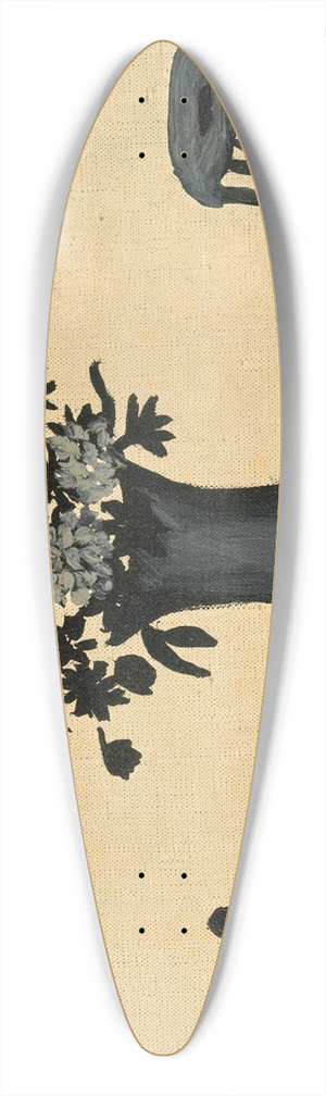 Horace Pippin - Table and Two Chairs 39.3 inch art pintail longboard deck