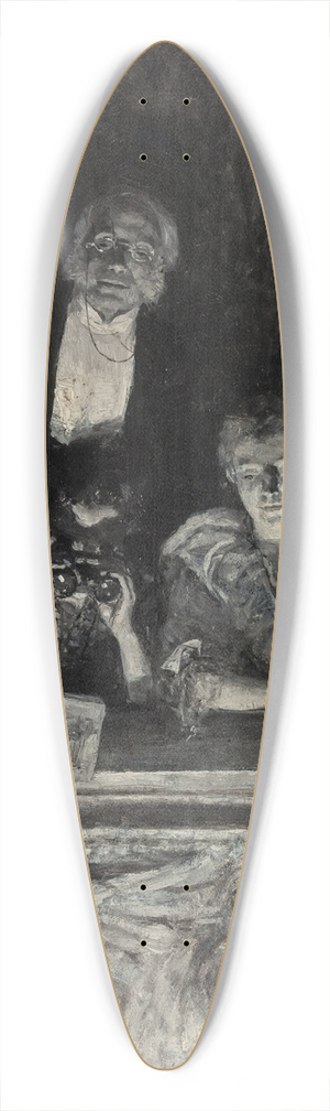 Howard Pyle - Stamfords Soprano 39.3 inch art pintail longboard deck