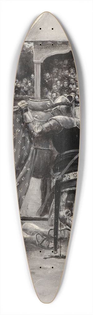 Howard Pyle - Tournament 39.3 inch art pintail longboard deck