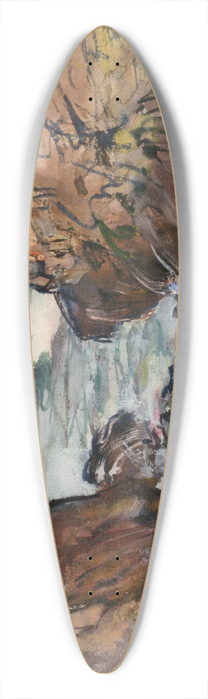Howard Russell Butler - Untitled IV 39.3 inch art pintail longboard deck
