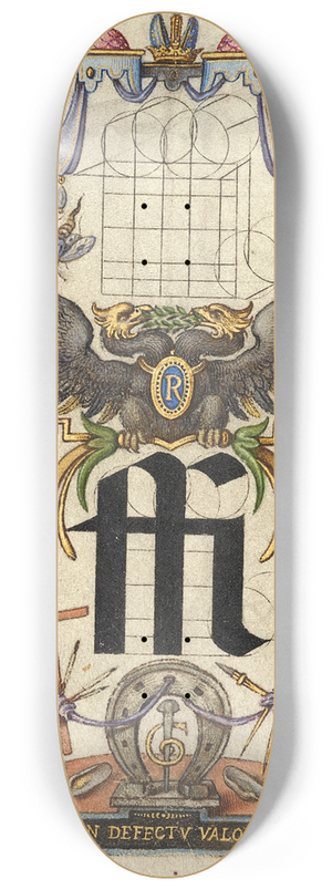 Joris Hoefnagel - Guide for Constructing the Ligature ffi 8.25 inch art skate deck