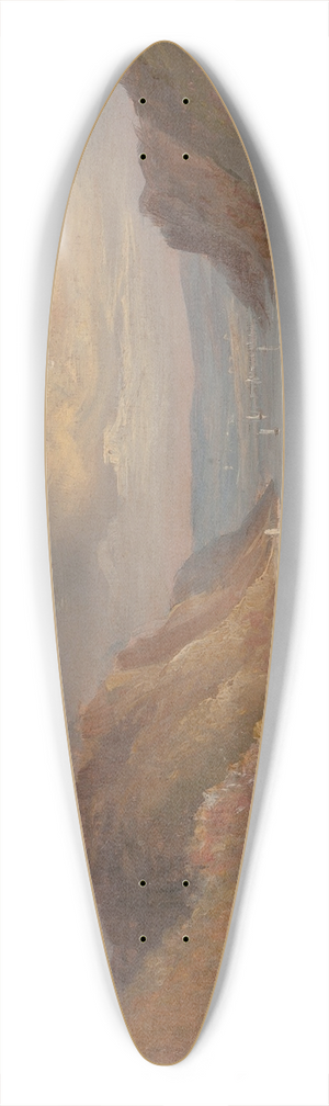 Hudson River School - On the Hudson 39.3 inch art pintail longboard deck