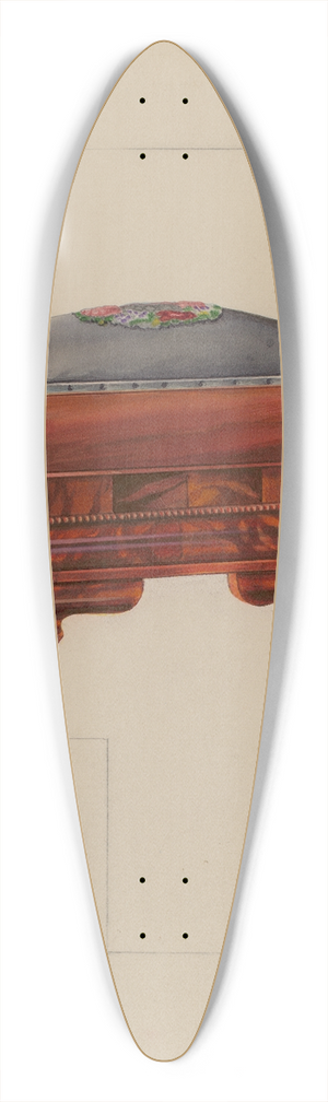 Hugh Clarke - Ottoman 39.3 inch art pintail longboard deck