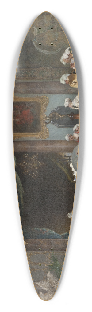 Hugo Salmson - A Sance 39.3 inch art pintail longboard deck