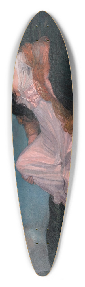 Ignacio Zuloaga - Countess Mathieu de Noailles, Anna Elisabeth de Brancovan 39.3 inch art pintail longboard deck