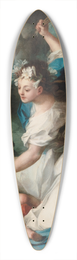 Ignazio Stern - Cupid Chastised 39.3 inch art pintail longboard deck