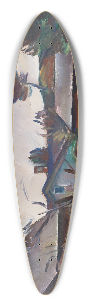 Ilmari Aalto - Aihe Suursaaresta 39.3 inch art pintail longboard deck