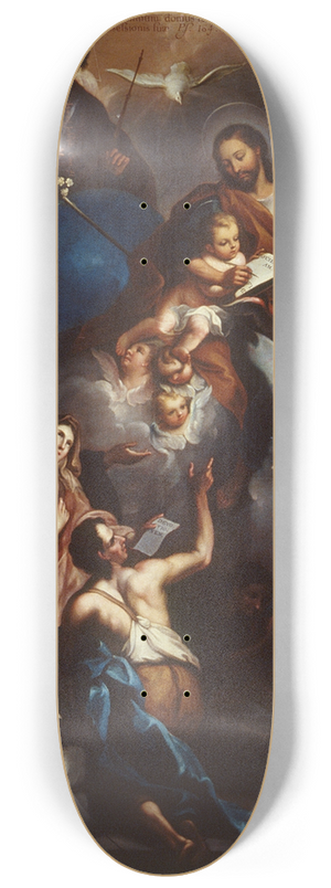 Jos de Alcbar - The Ministry of Saint Joseph 8.25 inch art skate deck