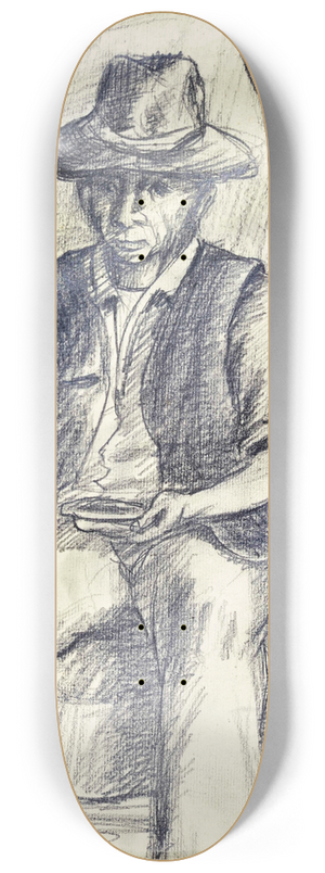 Jos de Martn Simn - Labrador comiendo migas 8.25 inch art skate deck